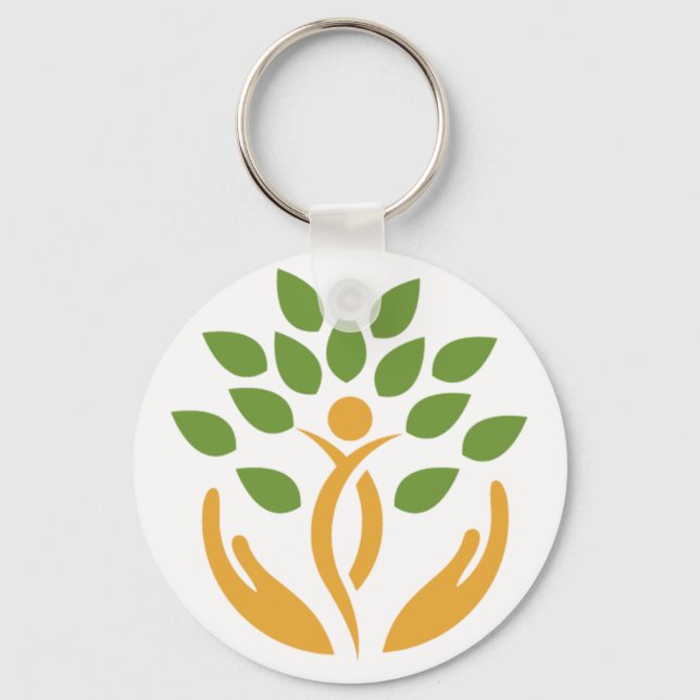 Llavero Cadena clave de la Semana de la Medicina Naturopát (Anverso)