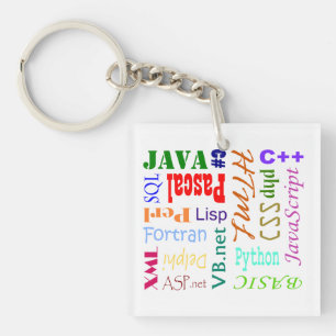 Llavero Cadena clave de programadores informáticos