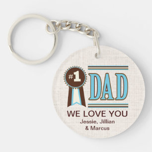 Llavero Cadena clave del Día del Padre del Personalizado