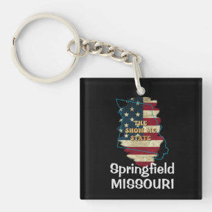 Llavero Cadena clave estatal personalizado Missouri