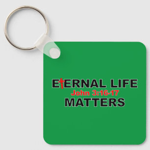 Llavero Cadena clave Eternal Life Matters