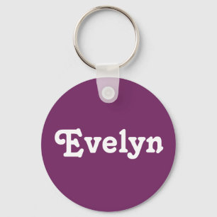 Llavero Cadena clave Evelyn