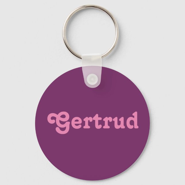 Llavero Cadena clave Gertrud (Anverso)