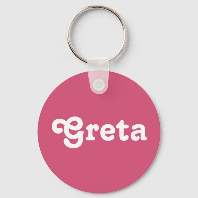 Llavero Cadena clave Greta (Anverso)