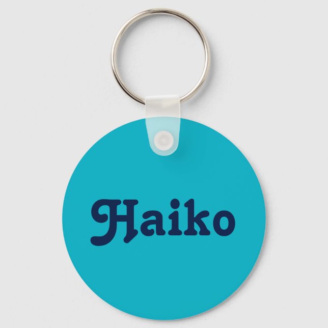 Llavero Cadena clave Haiko (Anverso)