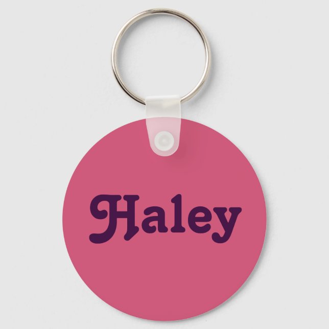 Llavero Cadena clave Haley (Anverso)