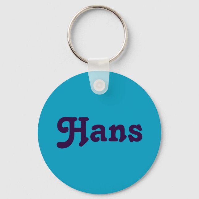 Llavero Cadena clave Hans (Anverso)