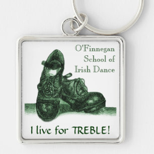 Llavero Cadena clave irlandesa de Personalizable de zapato