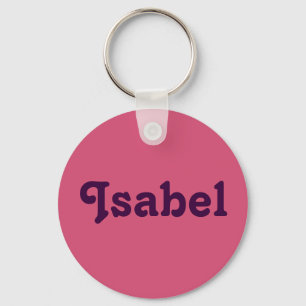 Llavero Cadena clave Isabel