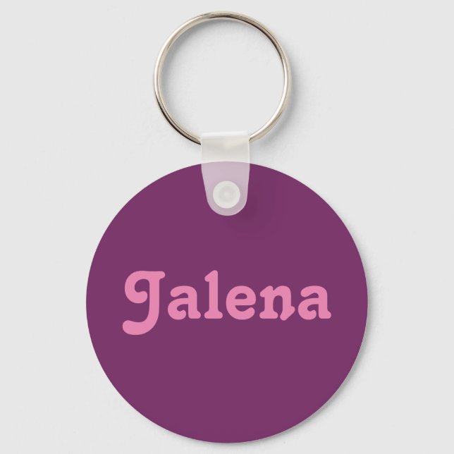 Llavero Cadena clave Jalena (Anverso)