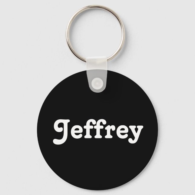 Llavero Cadena clave Jeffrey (Anverso)