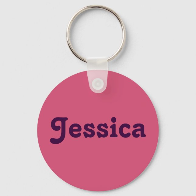 Llavero Cadena clave Jessica (Anverso)
