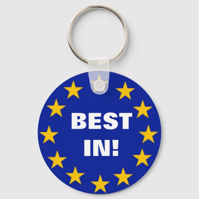 Llavero Cadena clave mejor en la UE (Anverso)