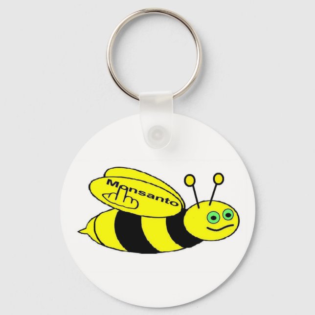 Llavero Cadena clave Monsanto Bee Flip (Anverso)