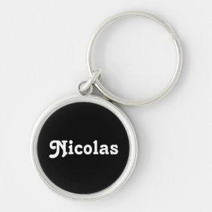Llavero Cadena clave Nicolas