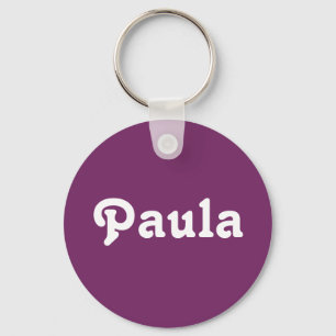 Llavero Cadena clave Paula