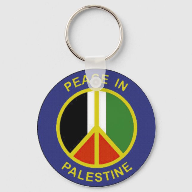 Llavero Cadena clave Paz en Palestina (Anverso)