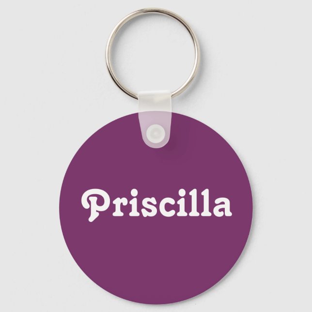Llavero Cadena clave Priscilla (Anverso)