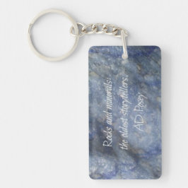 Llavero Cadena Clave Rocas Y Minerales