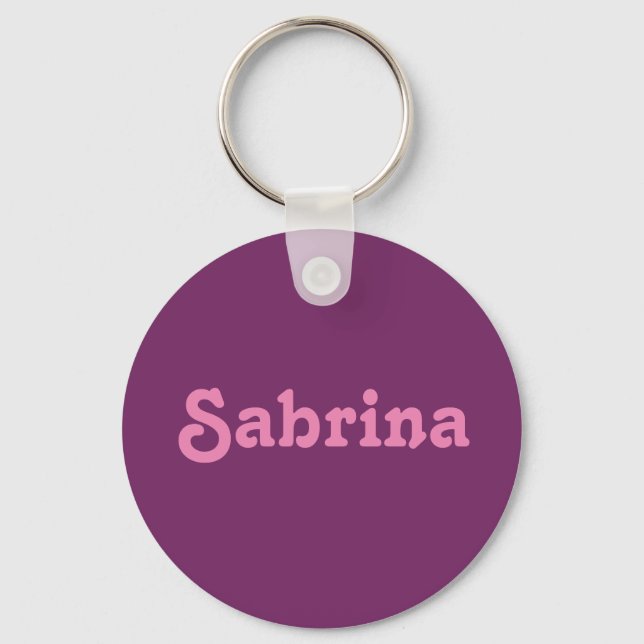 Llavero Cadena clave Sabrina (Anverso)