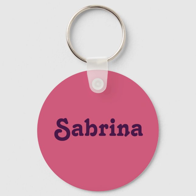 Llavero Cadena clave Sabrina (Anverso)