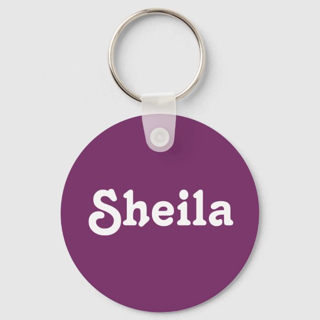 Llavero Cadena clave Sheila (Anverso)