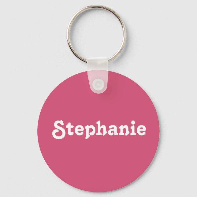 Llavero Cadena clave Stephanie (Anverso)