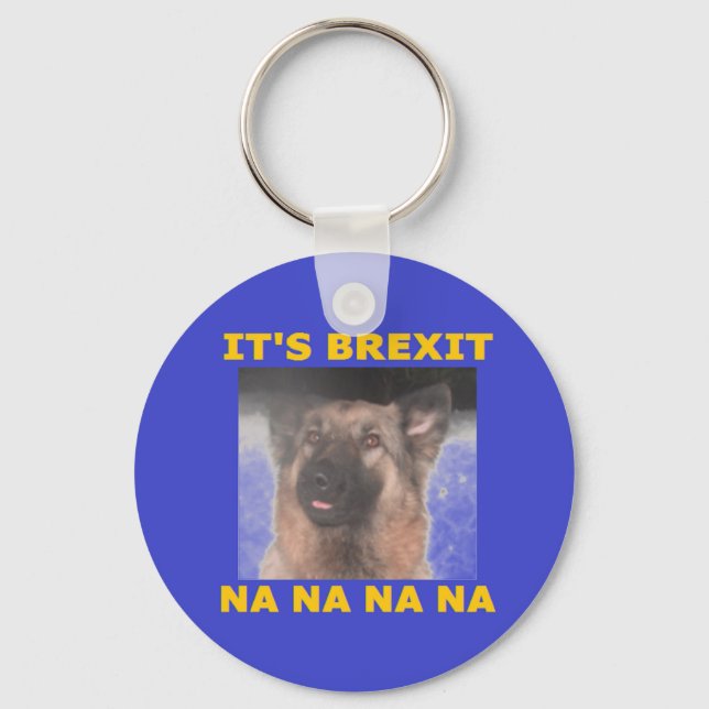 Llavero Cadena Clave Su Brexit Na Na Na (Anverso)