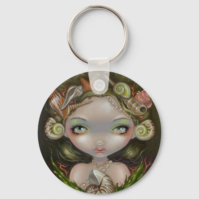 Llavero Cadena "Corona de conchas" (Anverso)