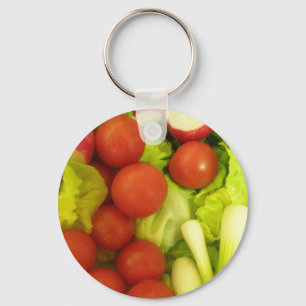 Llavero Cadena de acceso a los vegetales de ensalada