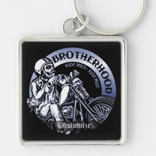 Llavero Cadena de    BrotherhoodKey de Biker personalizada