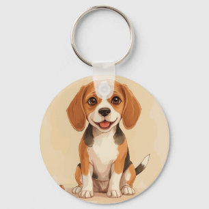 Llavero Cadena de clave Beagle