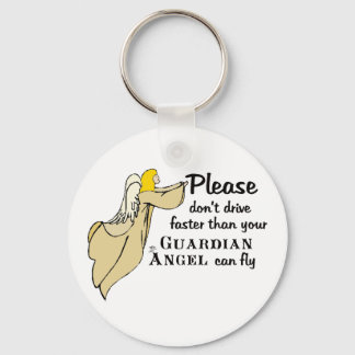 Llavero Cadena de clave de ángel de protección