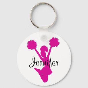 Llavero Cadena de clave de animador rosa