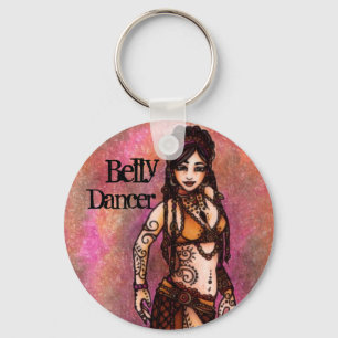 Llavero Cadena de clave de bailarín de Belly tribal