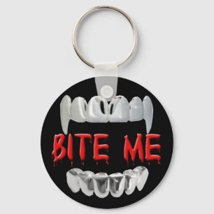 Llavero Cadena de clave de la sangre Bite Me