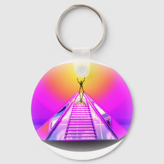 Llavero Cadena de clave de pirámide mística equinox