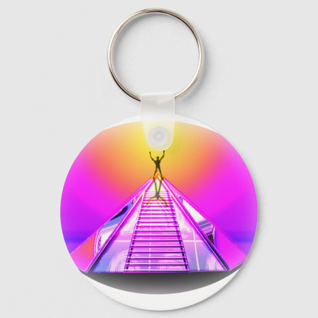 Llavero Cadena de clave de pirámide mística equinox (Anverso)