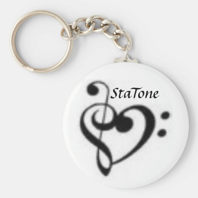 Llavero Cadena de clave de tono sta (Frente)