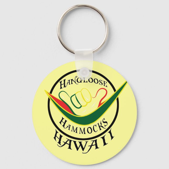 LLAVERO CADENA DE CLAVE HAMMOCKS HAWAII-SHAKKA (Anverso)