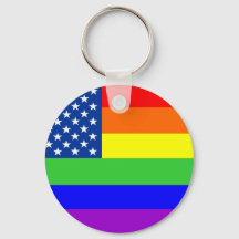 Cadena de clave II de la bandera del orgullo gay