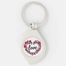 cadena de clave metalizado