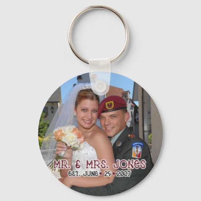Llavero Cadena de clave personalizada (Anverso)