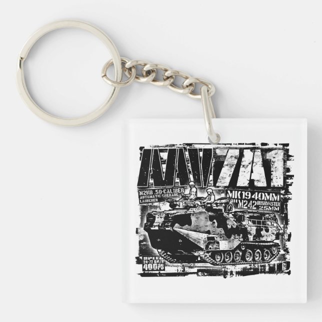 Llavero Cadena de claves acrílicas AAV-7A1 (Frente)