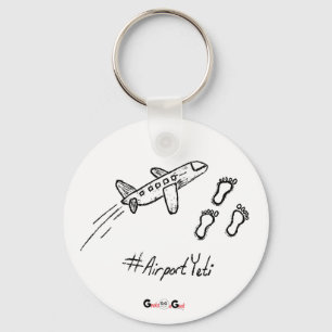 Llavero Cadena de claves "Airport Yeti"