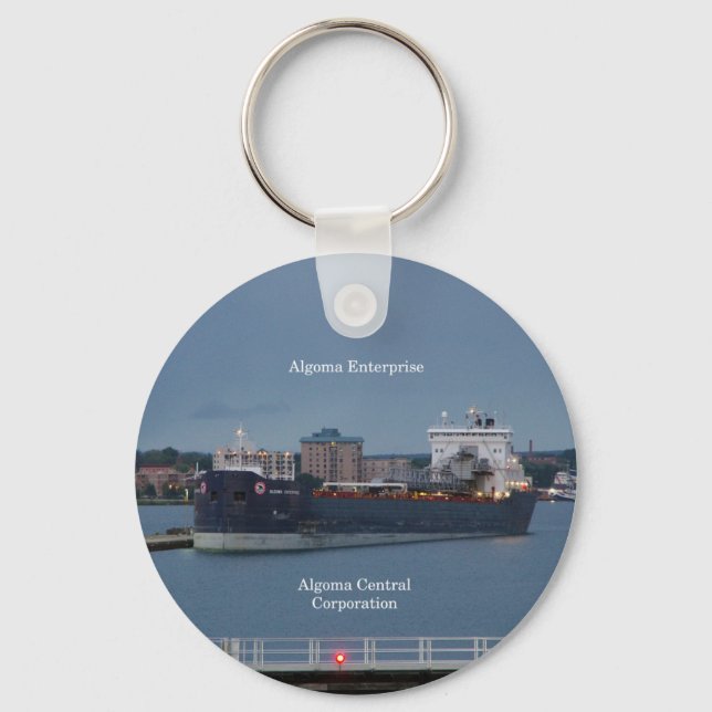 Llavero Cadena de claves Algoma Enterprise (Anverso)