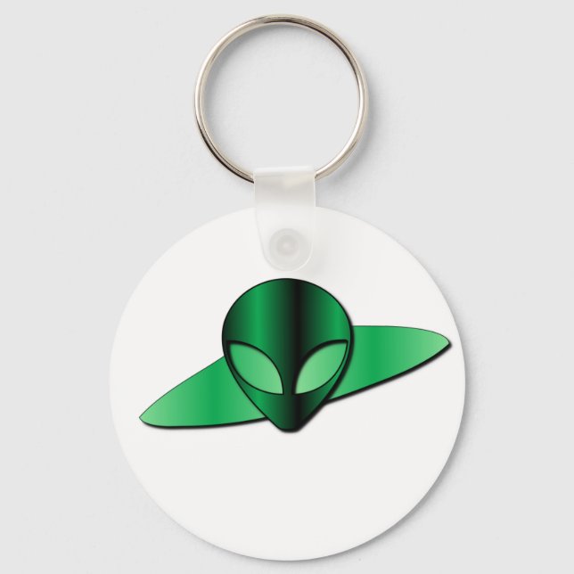 Llavero Cadena de claves Alien UFO (Anverso)