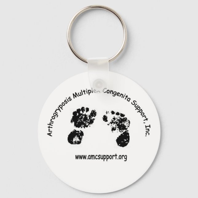 Llavero cadena de claves AMCSI Artrogryposis (Anverso)