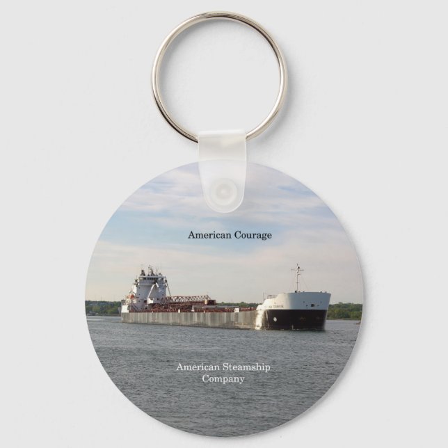 Llavero cadena de claves American Courage (Anverso)