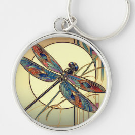 Llavero Cadena de claves Art Deco Dragonfly